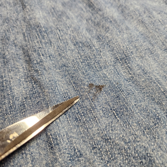 Vintage 90s Y2K Denim Sleeveless Dress Jumper Pockets Zip Up Kidcore Cottagecore - Picture 9 of 11